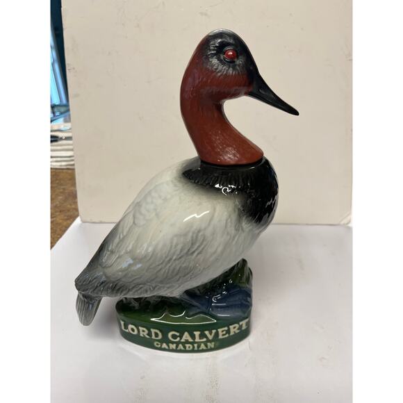 Lord Calvert, Canadian canvas back decanter #3 Series 1997 - Picture 1 of 5